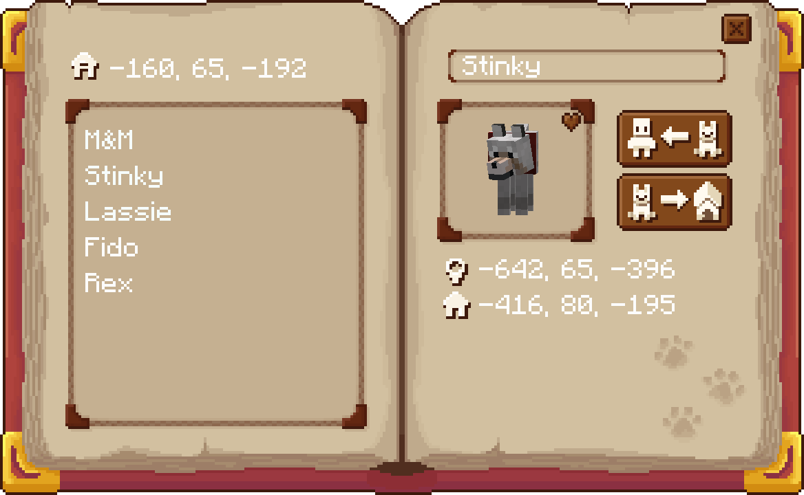 Image showing the in-game Roster menu that the mod adds.