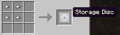 Thumbnail Craft a Storage Disc FIRST!