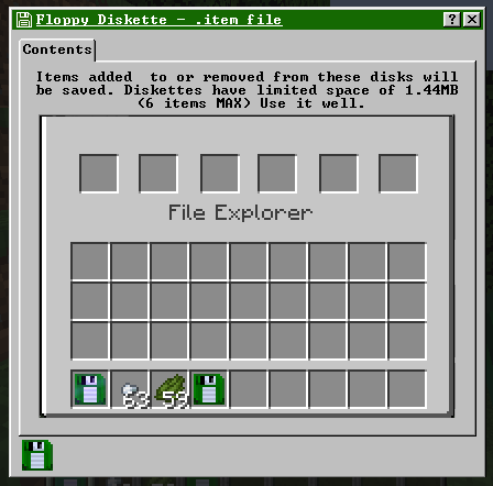 Thumbnail Each UI element differs based on disk color