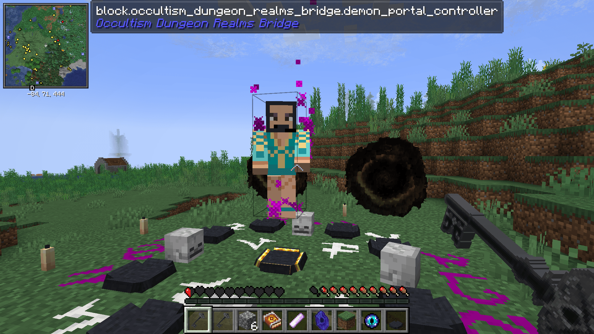 Every time you enter the dungeon, a portal vanishes.