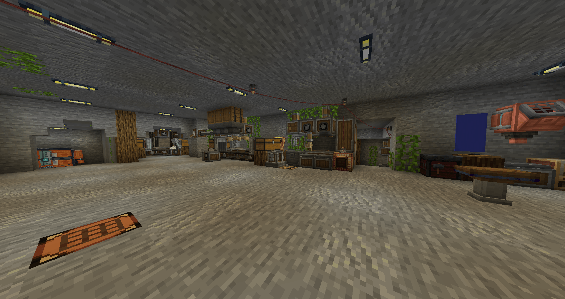 Create underground base