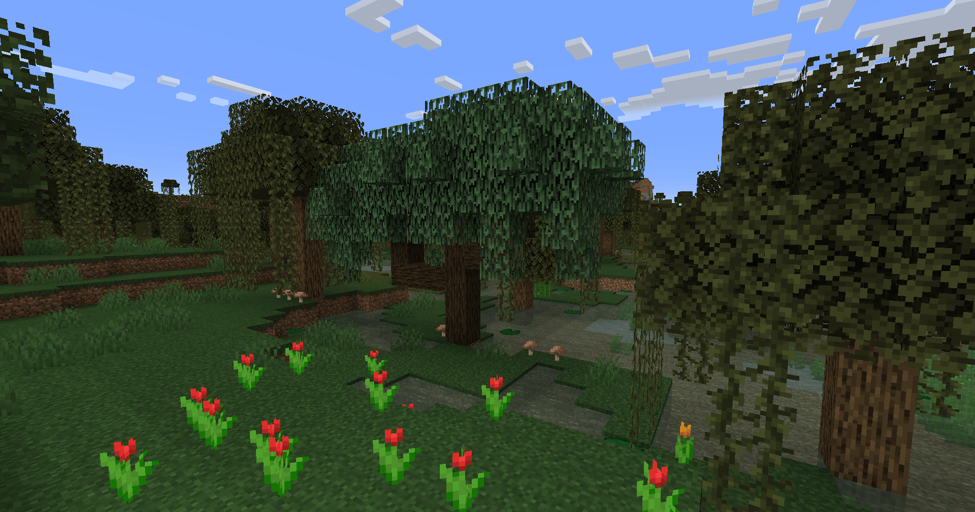 spawn in swamp biome