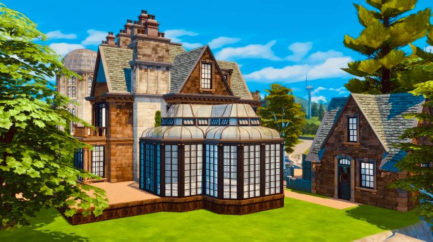 Side yard greenhouse garage.jpeg