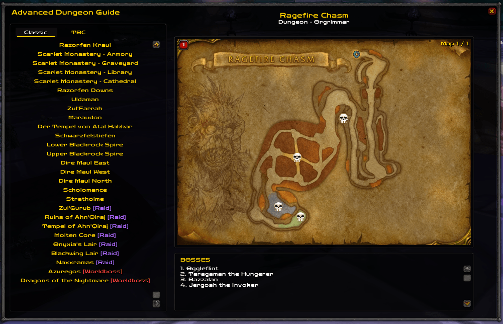 Advanced Dungeon Guide Classic