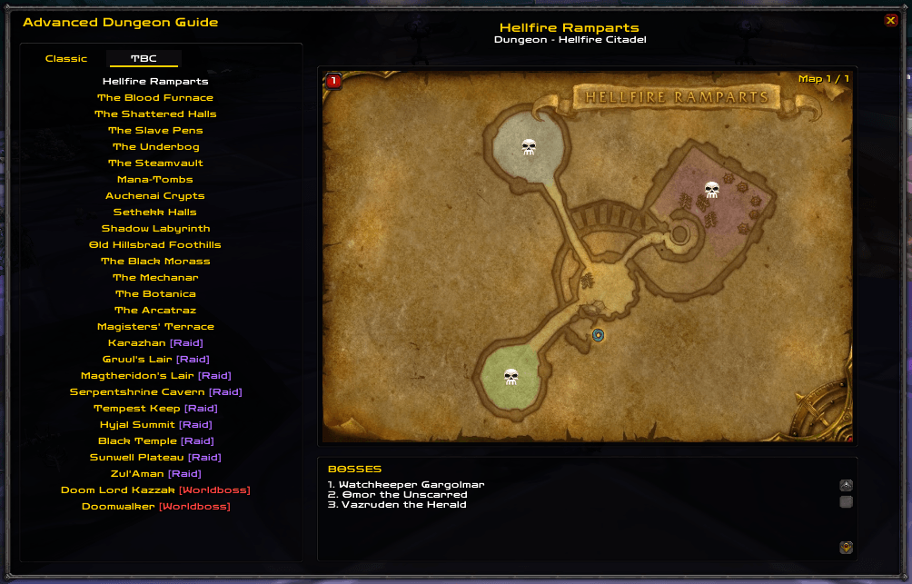 Advanced Dungeon Guide TBC