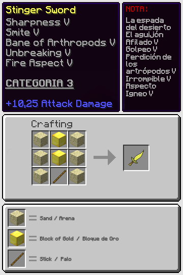 Thumbnail Stinger_Sword_Crafting.png