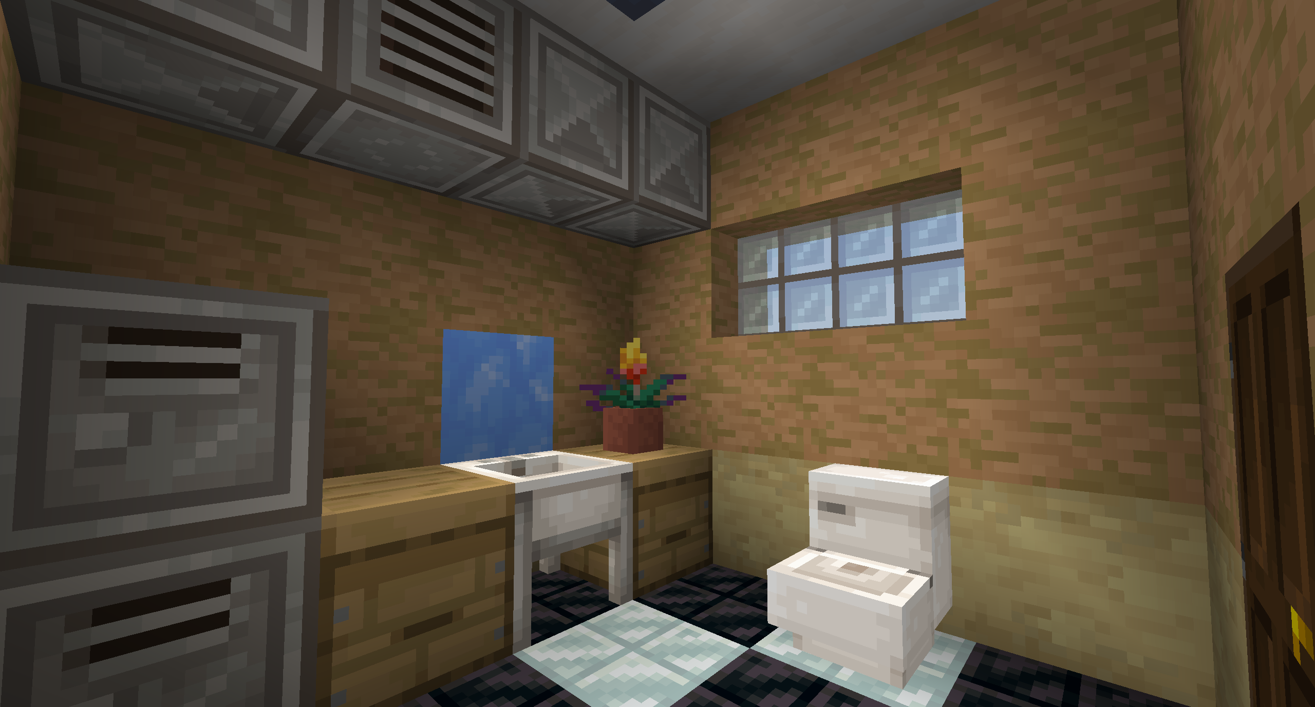 Thumbnail The Latrine and Sink allow you to have a purposeful, functioning bathroom in your builds. Using the two together is a great way to get tons of Mud!