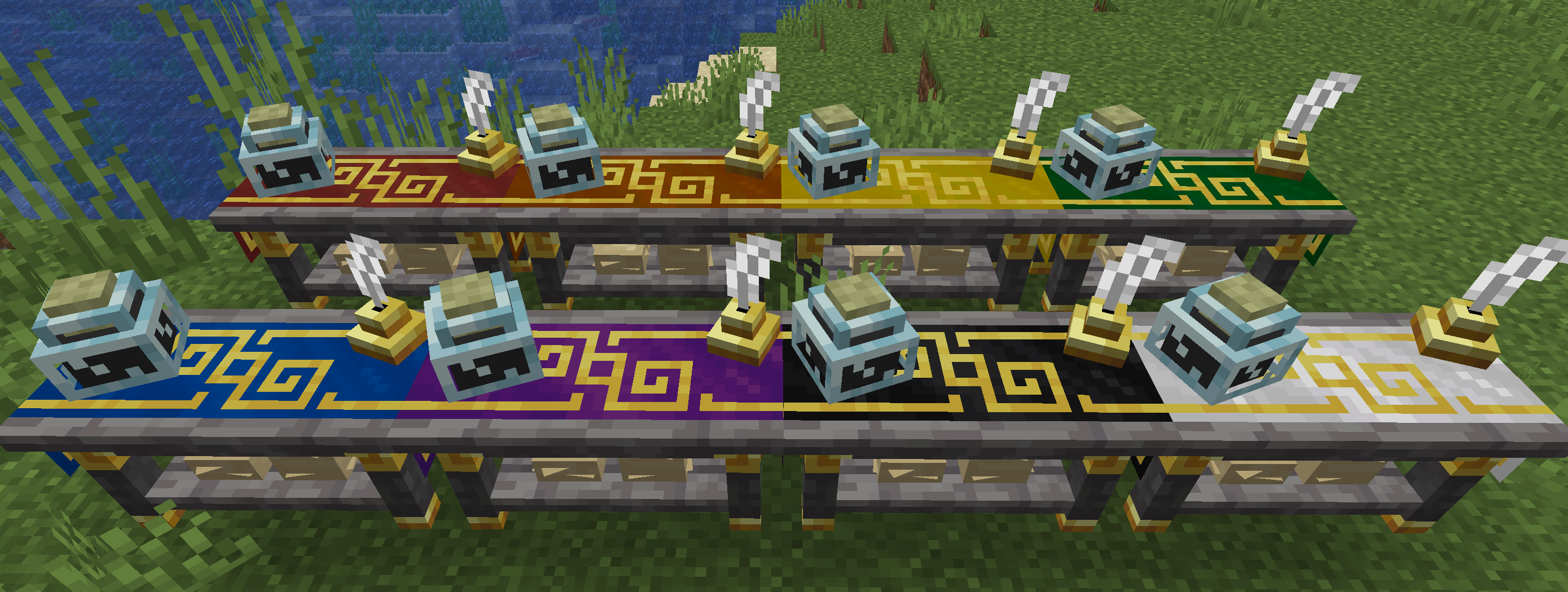 Thumbnail Scribes Tables can be dyed different colors