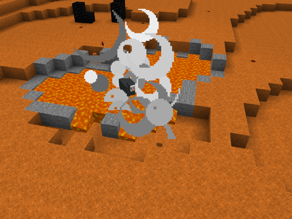 Thumbnail Power Elixir Pools - When a living entity comes in contact with one, it creates an explosion