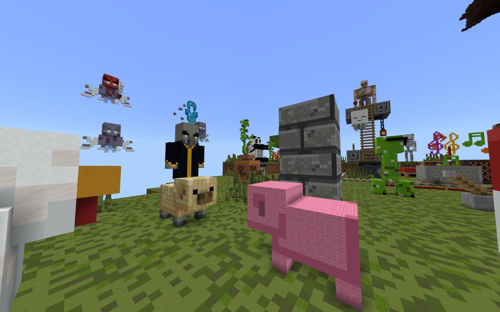 Chicken, pigs, evoker and more
