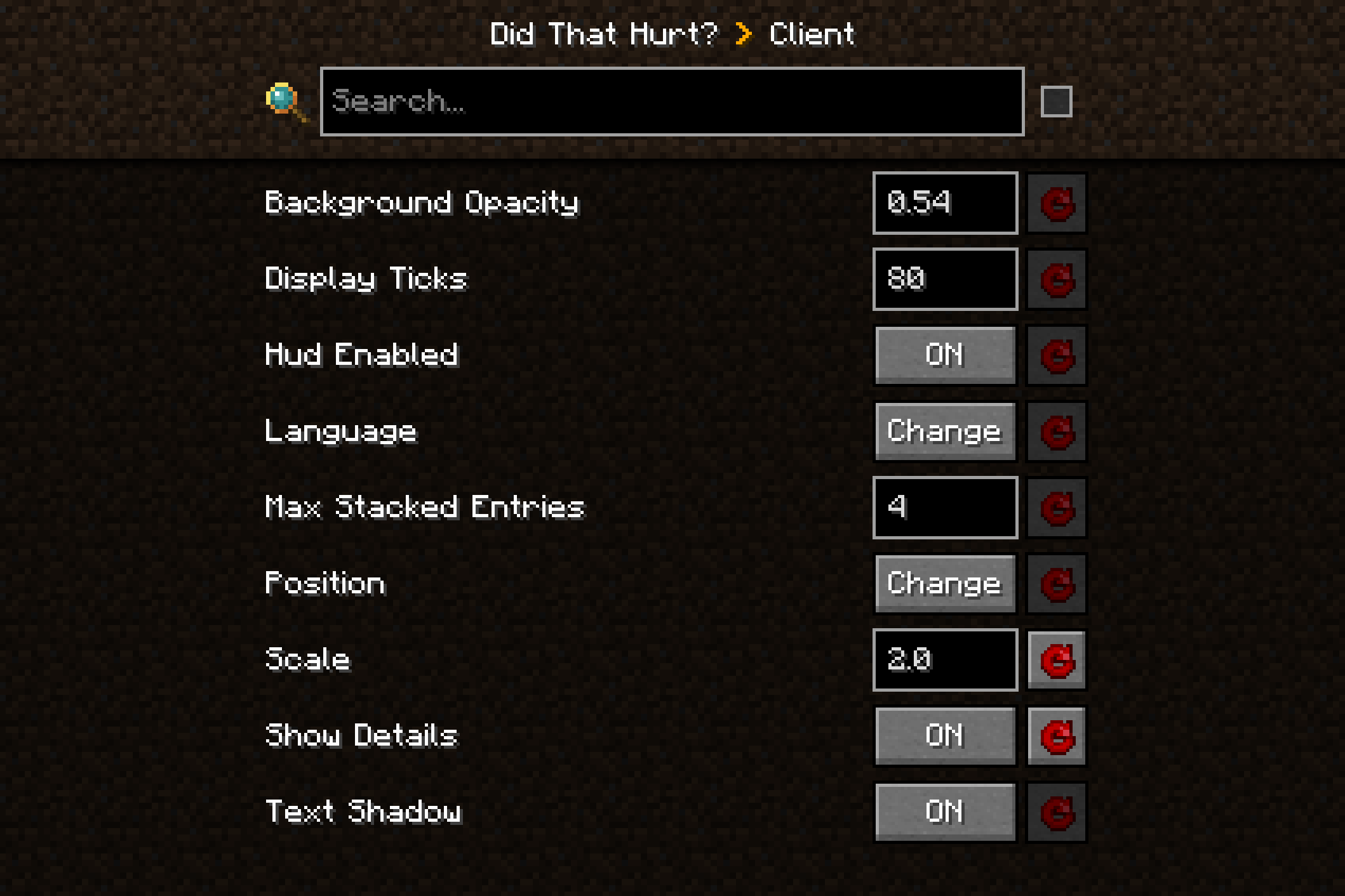 Configurable HUD Appearance