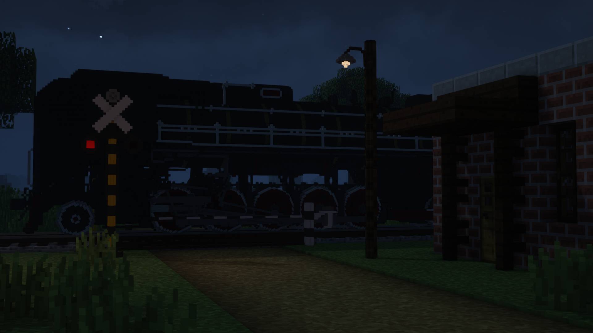 Thumbnail Crossing gate with Warning light