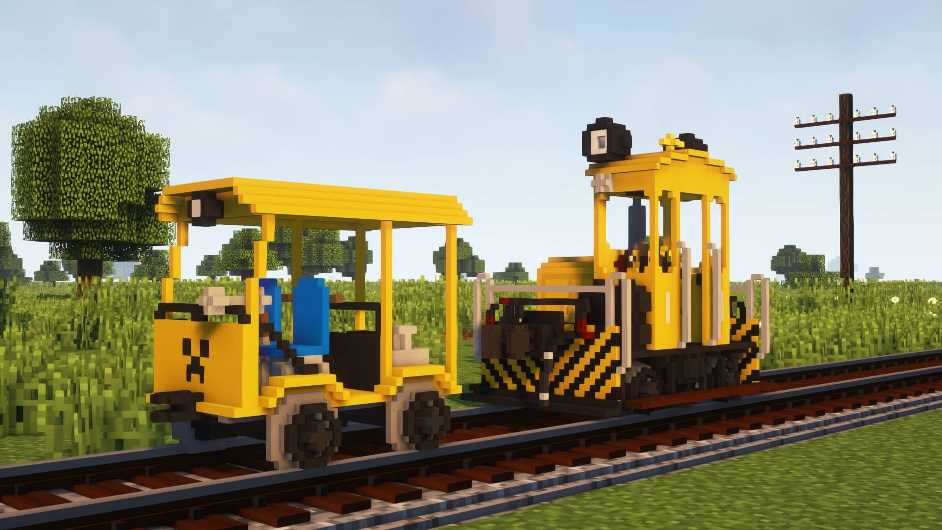 Thumbnail FS_FADE's original Railway working cars(Railway Scooter & Towing Car)
