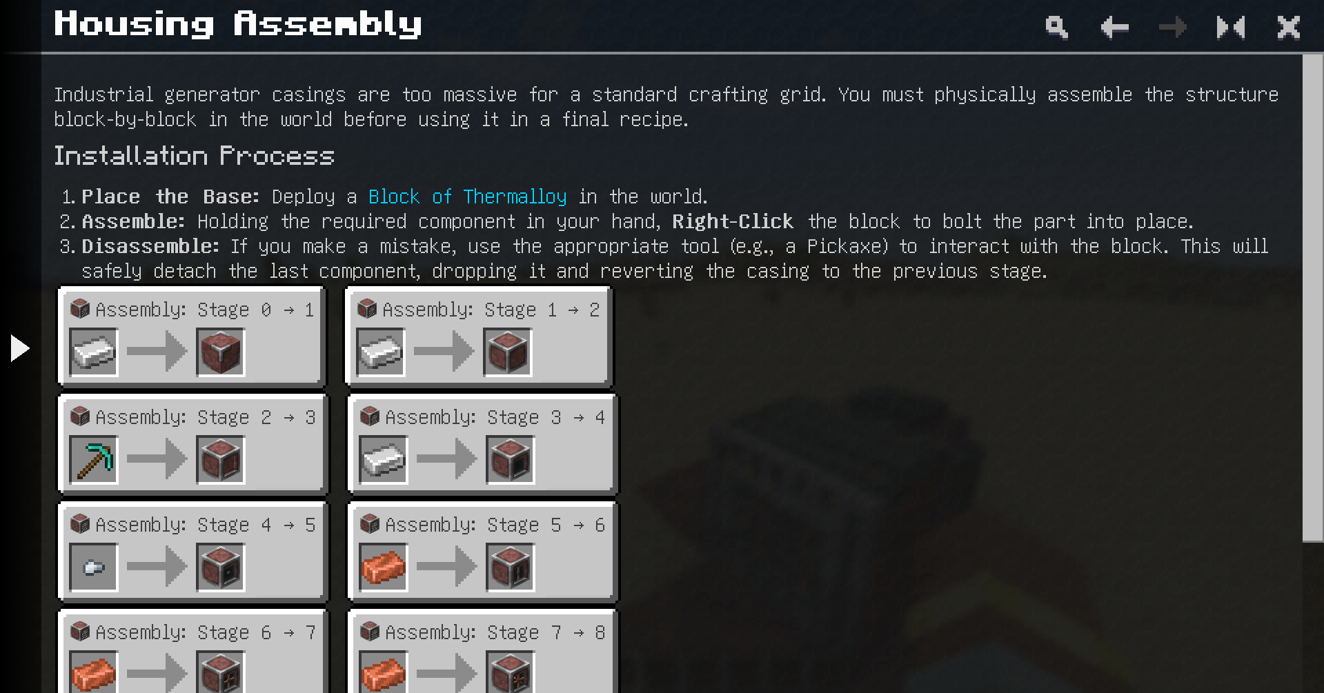 Housing Assembly Guide