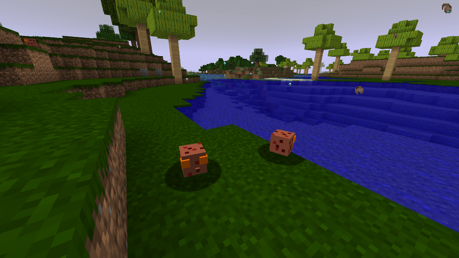 Slimy bayou frogs