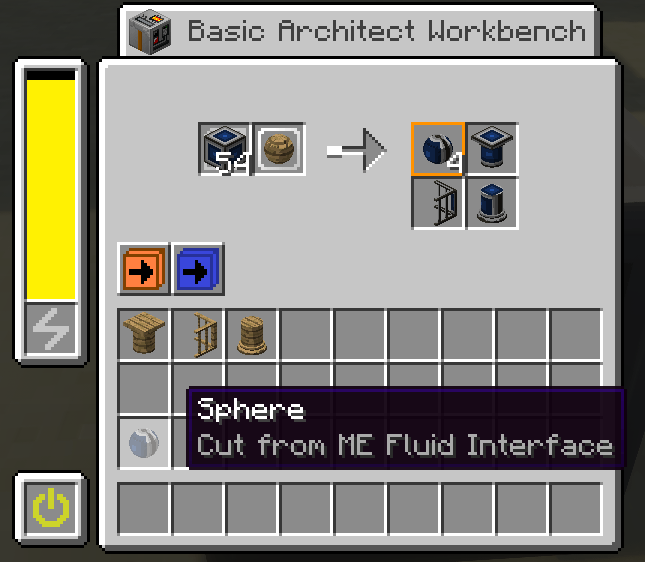 a machine to create architecture craft shapes from architecture craft mod