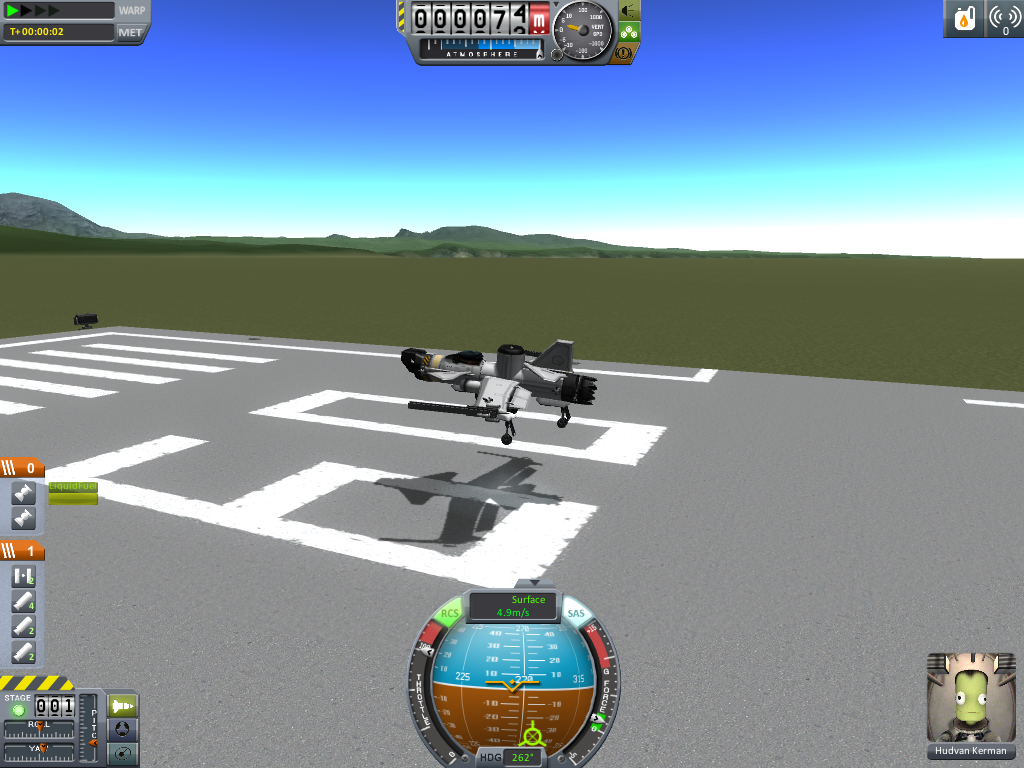 Type 6 in VTOL Mode