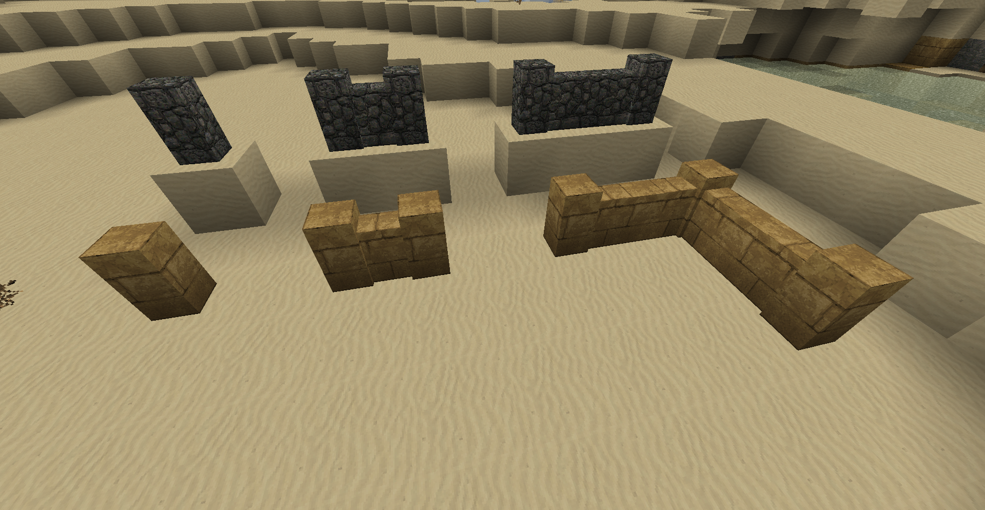 Sandstone walls