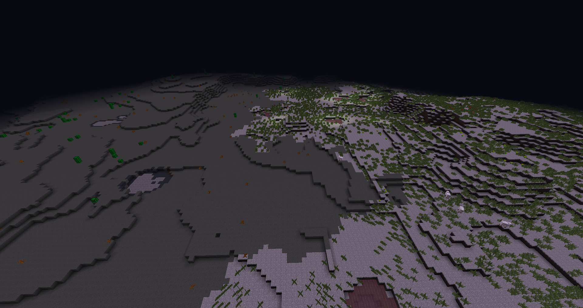 - biomes: Dark Desert, Dark Plains