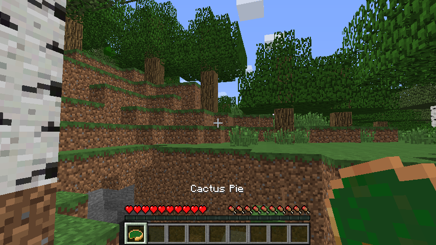 The yummiest treat of them all, Cactus Pie! Unlike cactus cake (grandma's least favourite), Cactus Pie is truly certified Grandma's Favourite and she highly recommends it, especcially if you just ate the cake, Trust us, she knows what she's talking about.