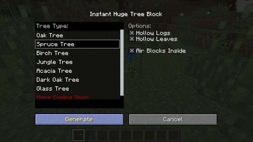 Instant Huge Tree GUI