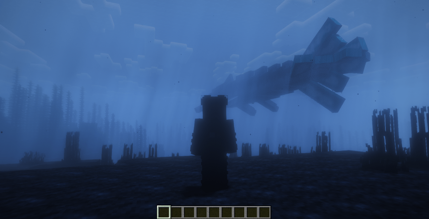 Abyssal Leviathan next to the Player