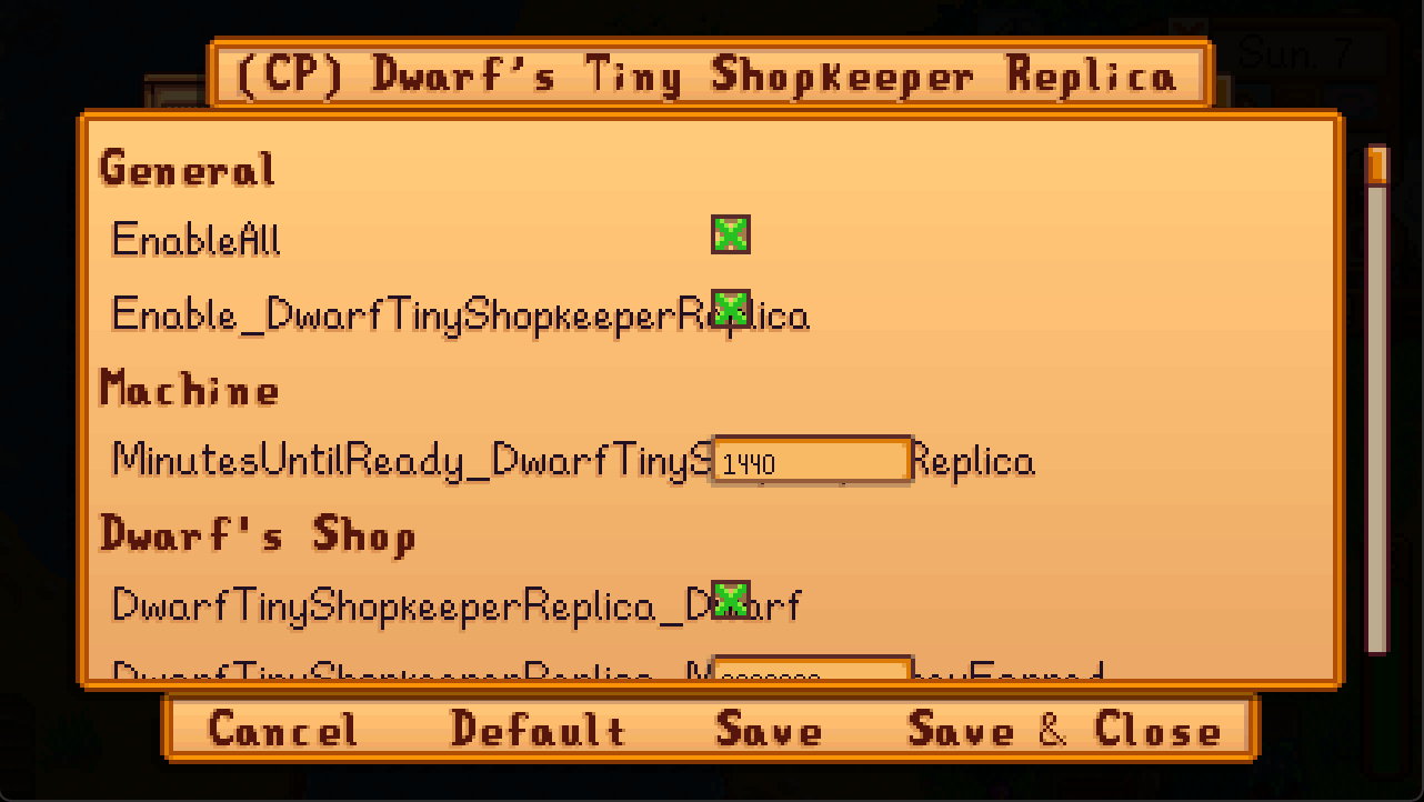 [CP] Dwarf’s Tiny Shopkeeper Replica