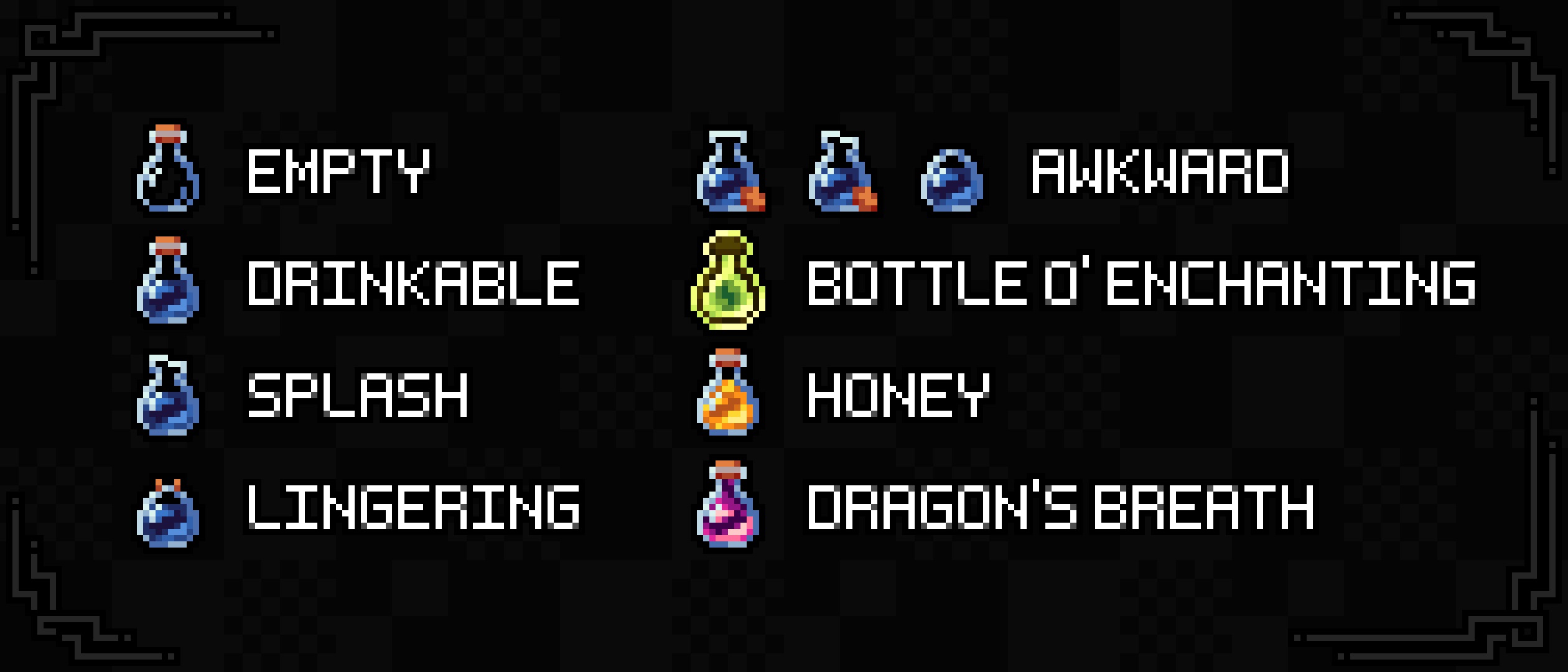 Every other bottled thingy.