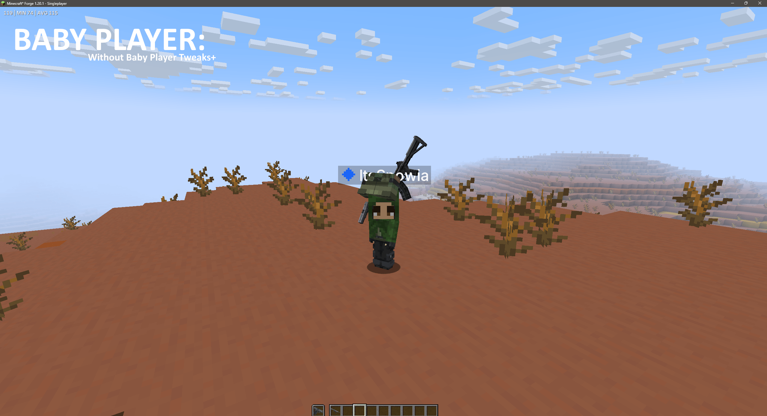 Without Baby Player Tweaks+