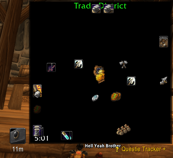Thumbnail ImbueTrax main hand display with blacksmith weightstone