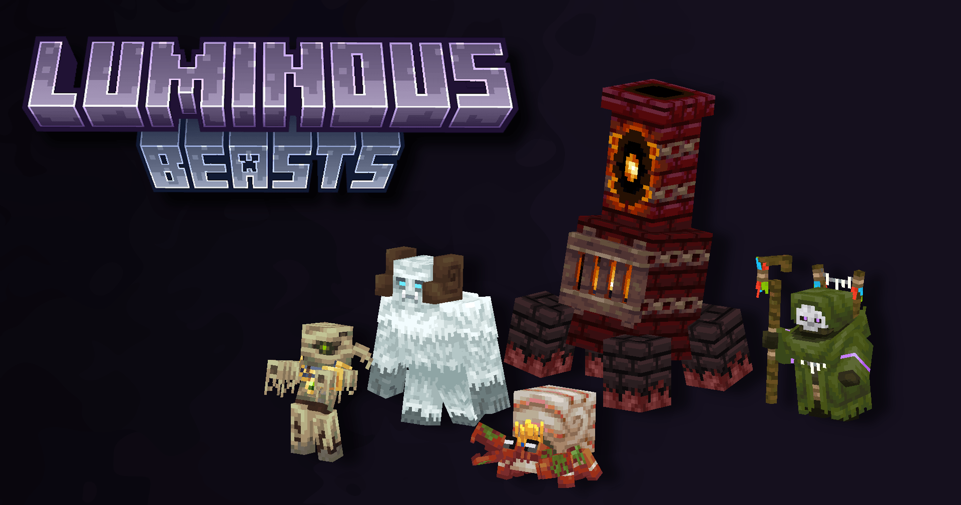 Find and fight 28 unique beasts!