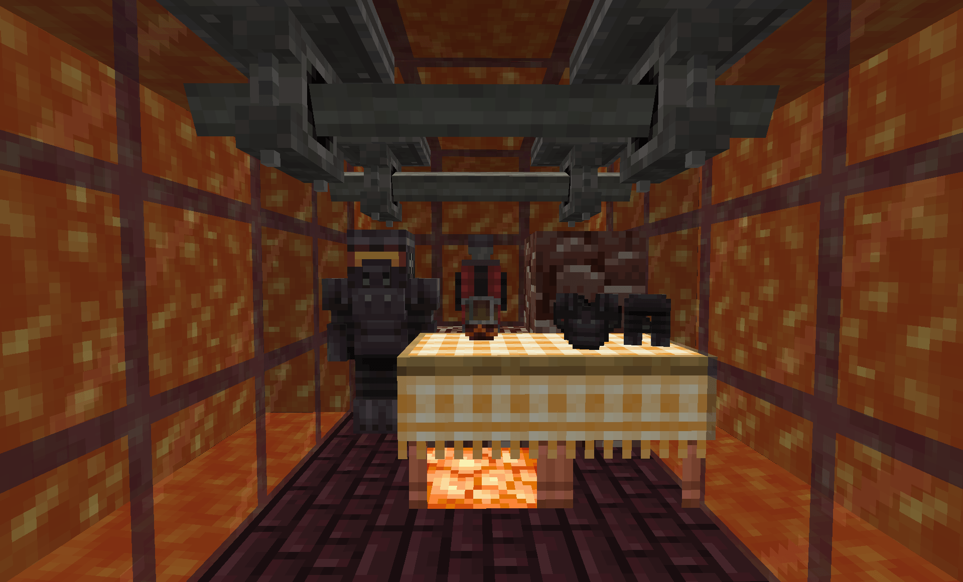 Netherite power armor