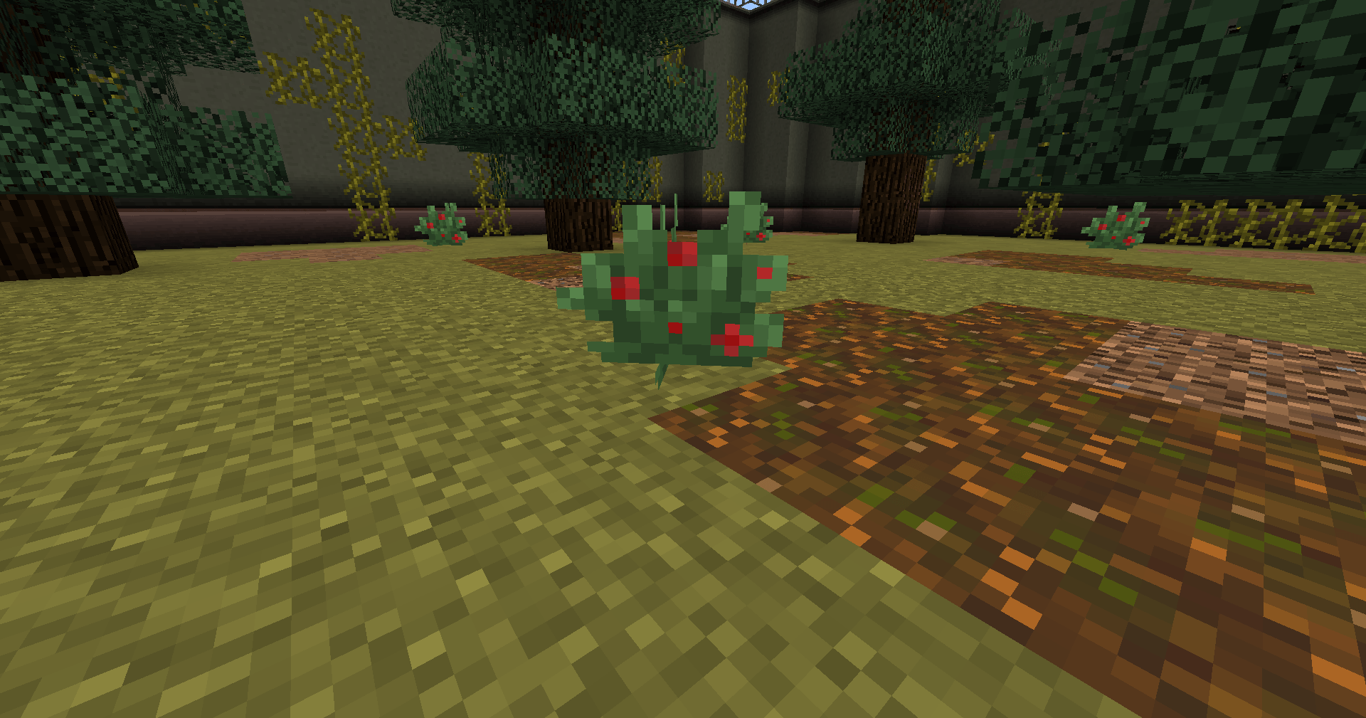 Thumbnail SCP-046 bush in its chamber.