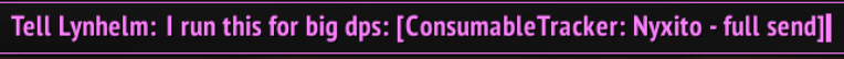 Share link in chat