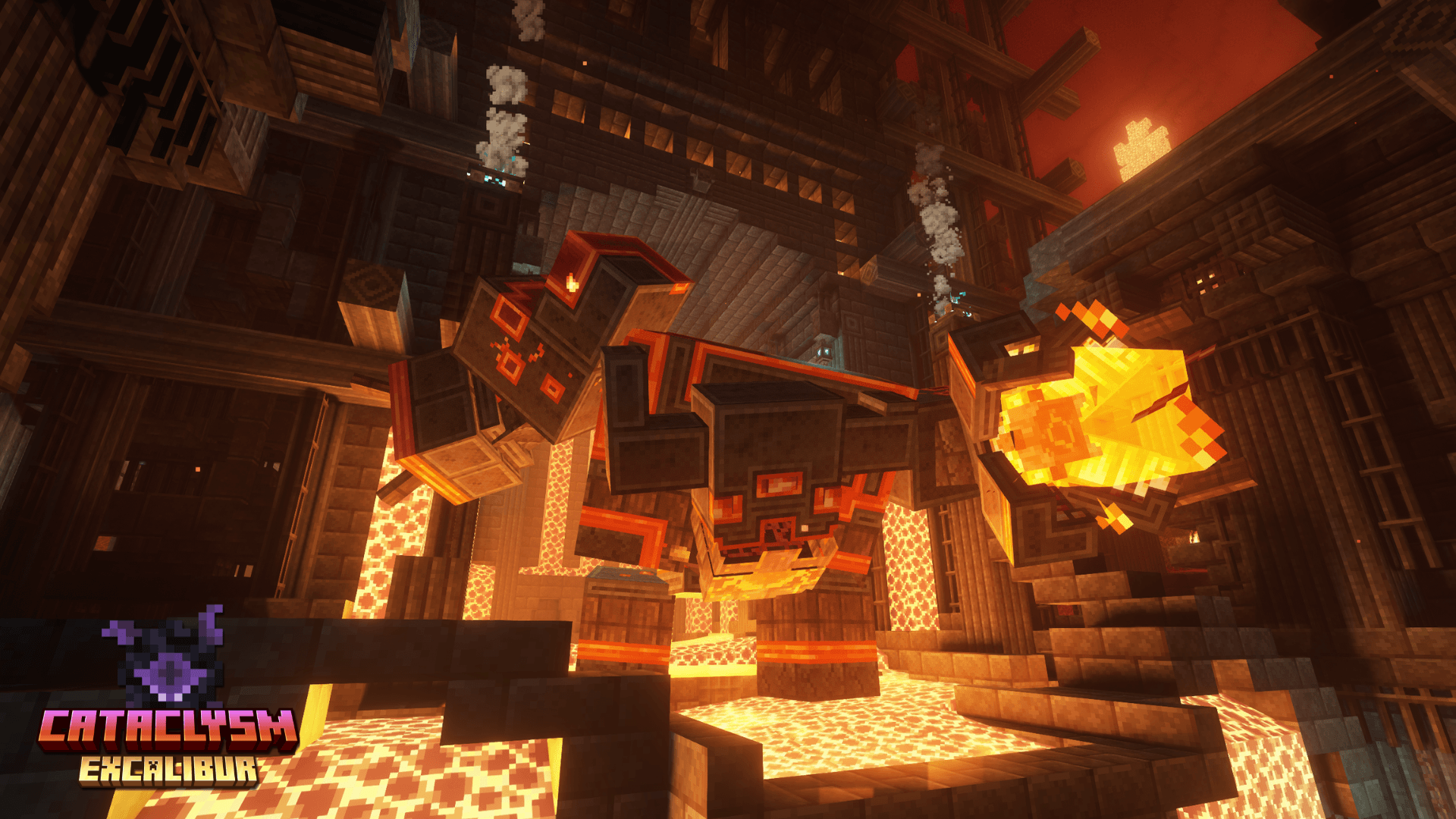 A titan tempered by endless flame.