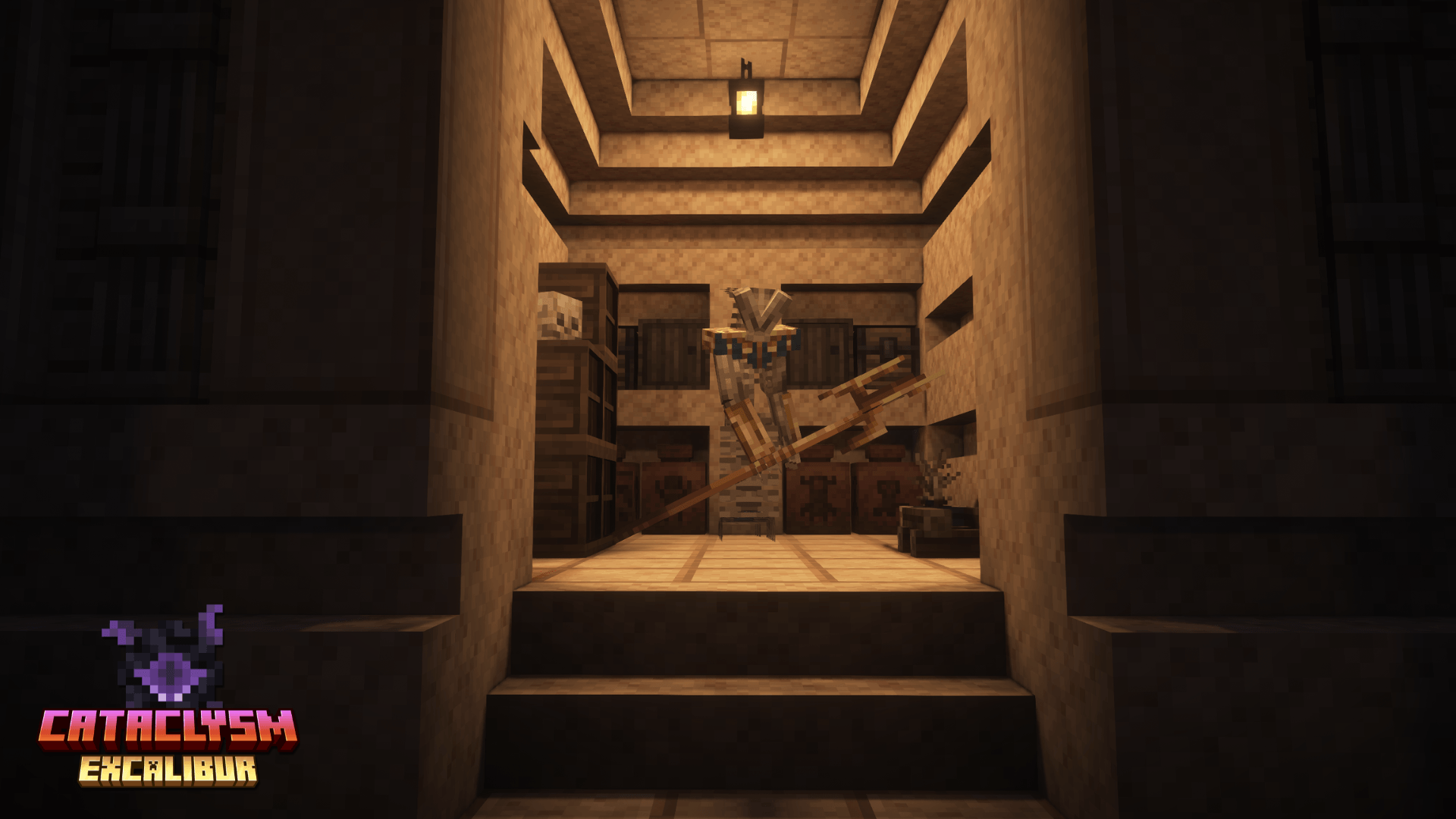 The tomb still has its sentinels.