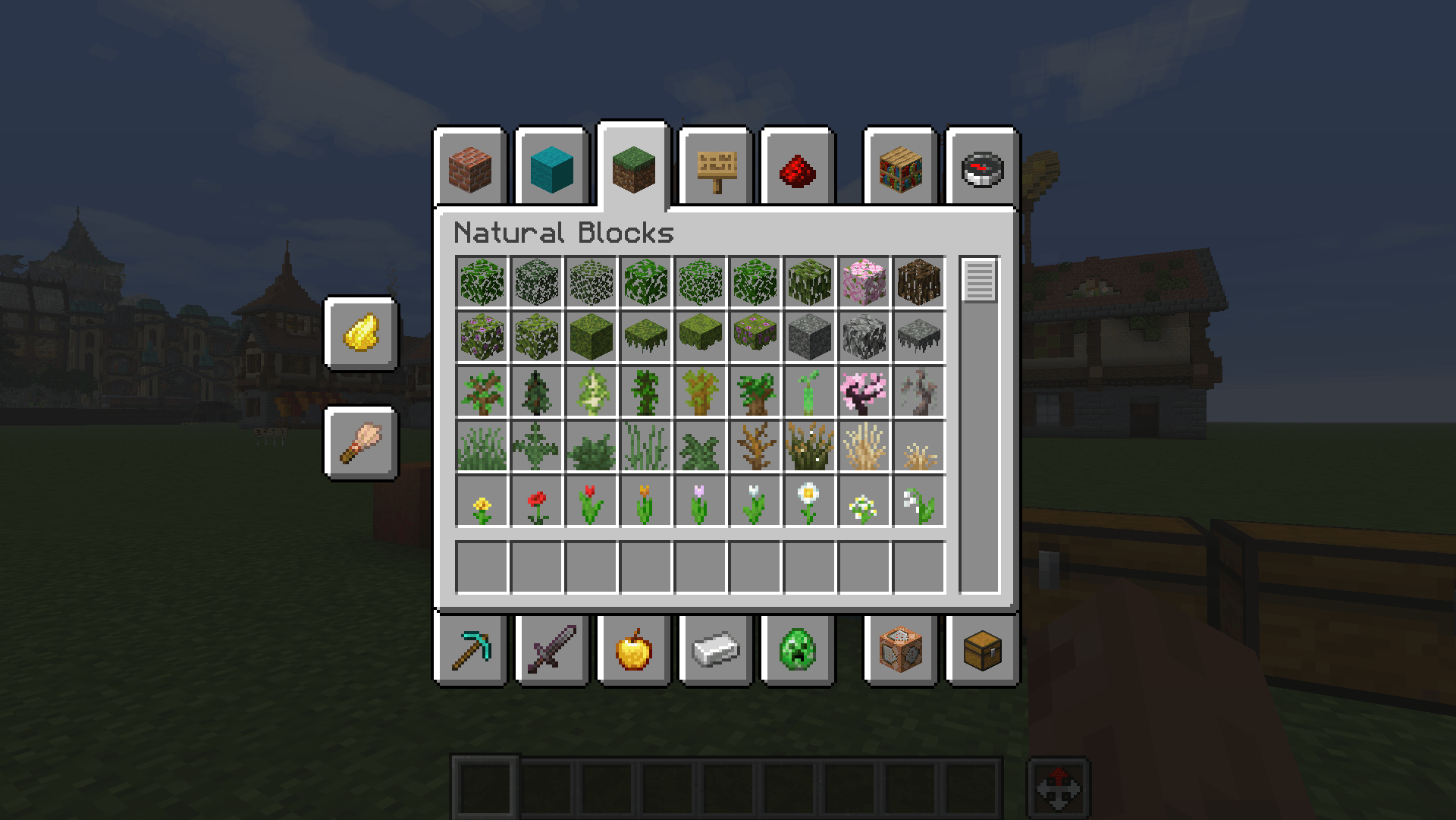 Thumbnail Foliage/Nature tab