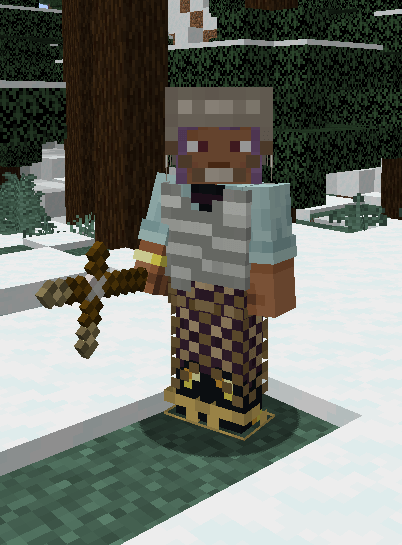 Armor and Weapons worn in-game