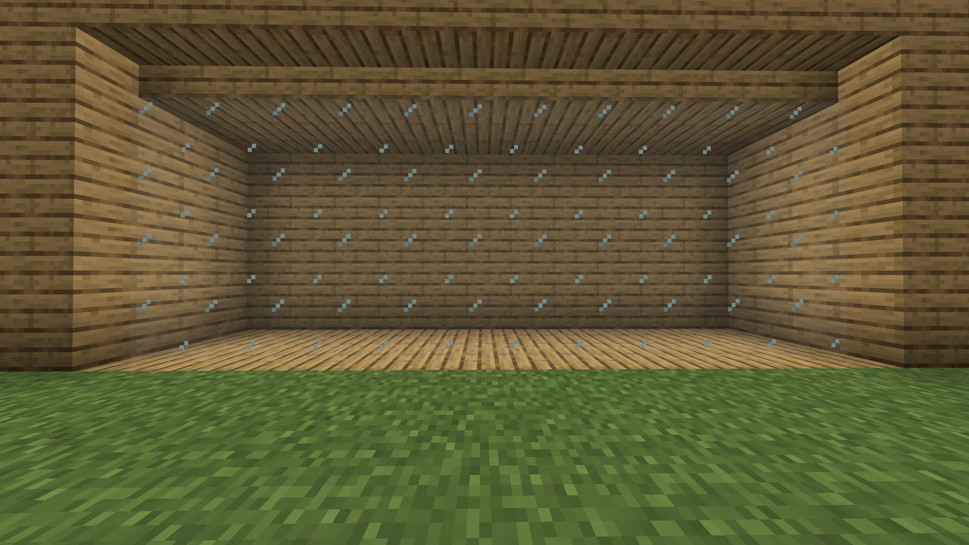Ingame footage of the new default glass on fancy video settings.