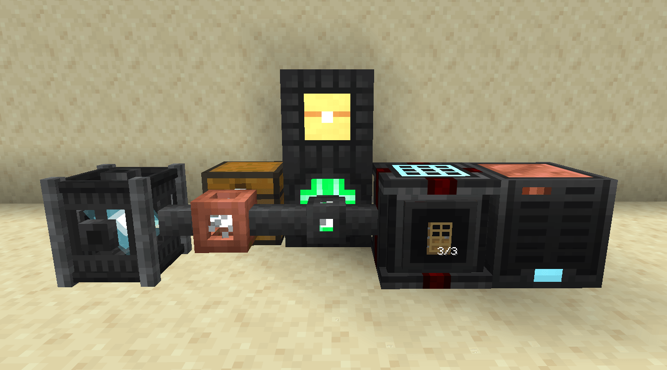 Thumbnail Use storage meters to track how many of an item is in your network and autocraft it back to the configured threshold. It also emits a redstone signal when below the target threshold in case you want to delegate the work to a Craft Requester on a subnet