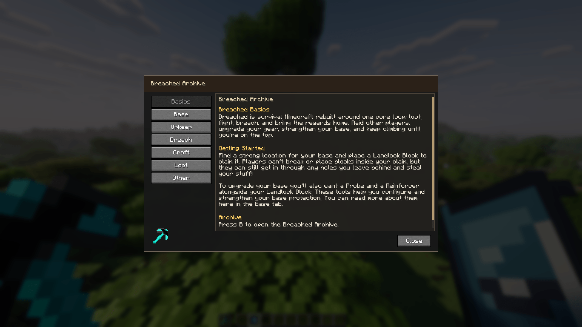 Instructions for Breached