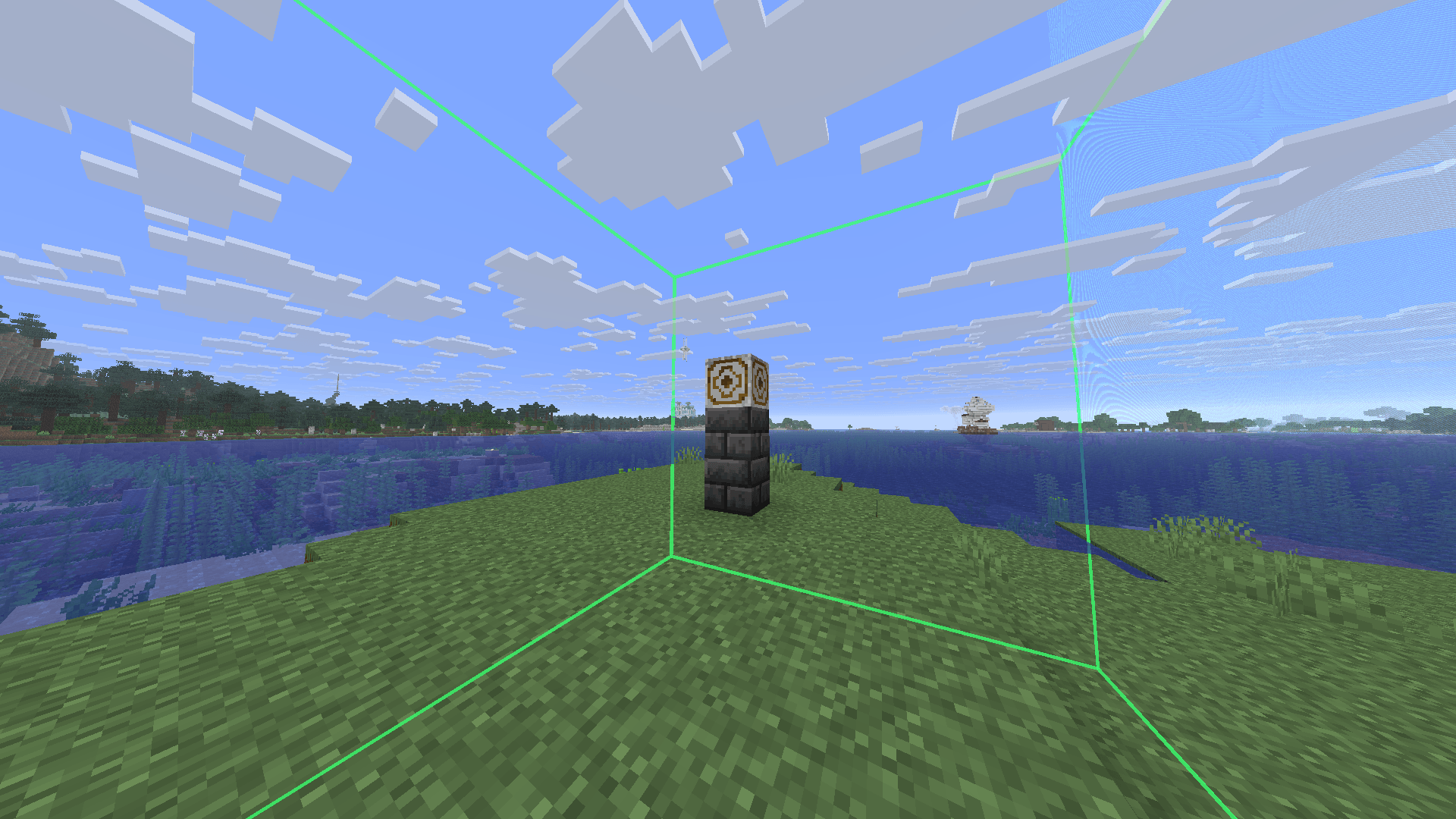 Thumbnail Landlock Block with probe outline