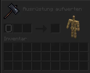 The Smithing table