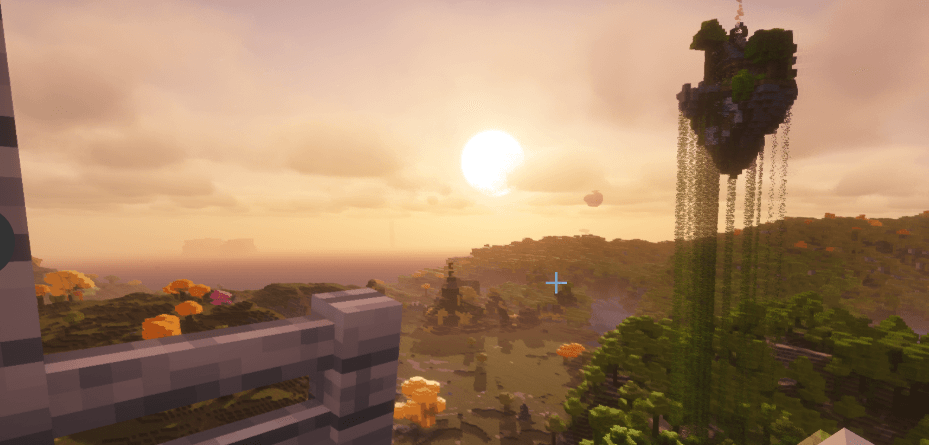 Sunset on Airship