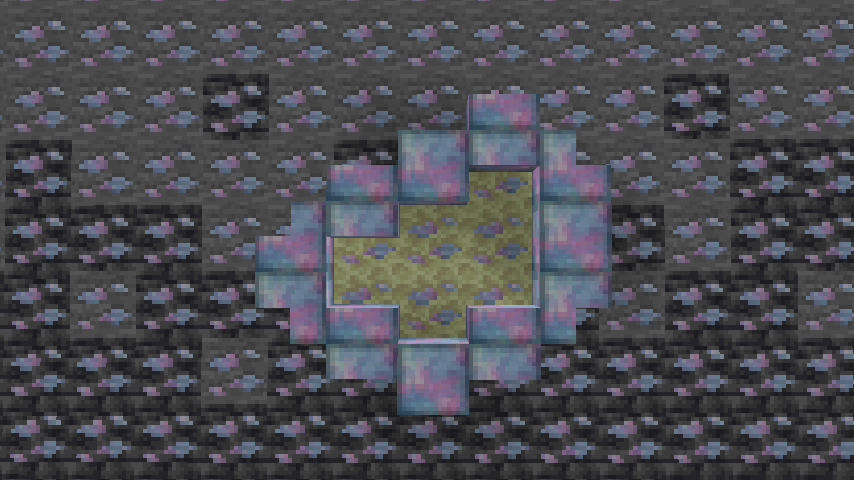 Opal ores and building blocks