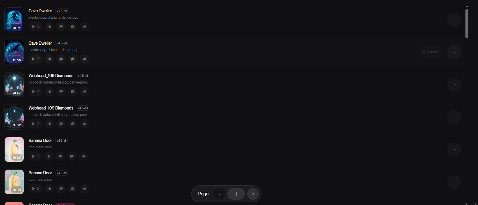 Proof i made these songs