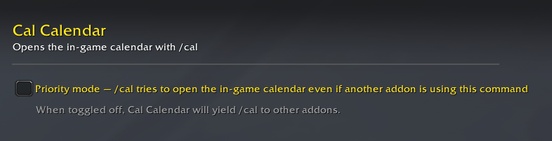 Esc > Options > AddOns to toggle this feature