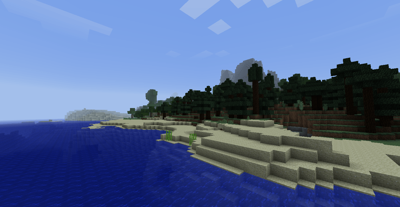 It looks like the water is.. incredibly blue.. perfect!