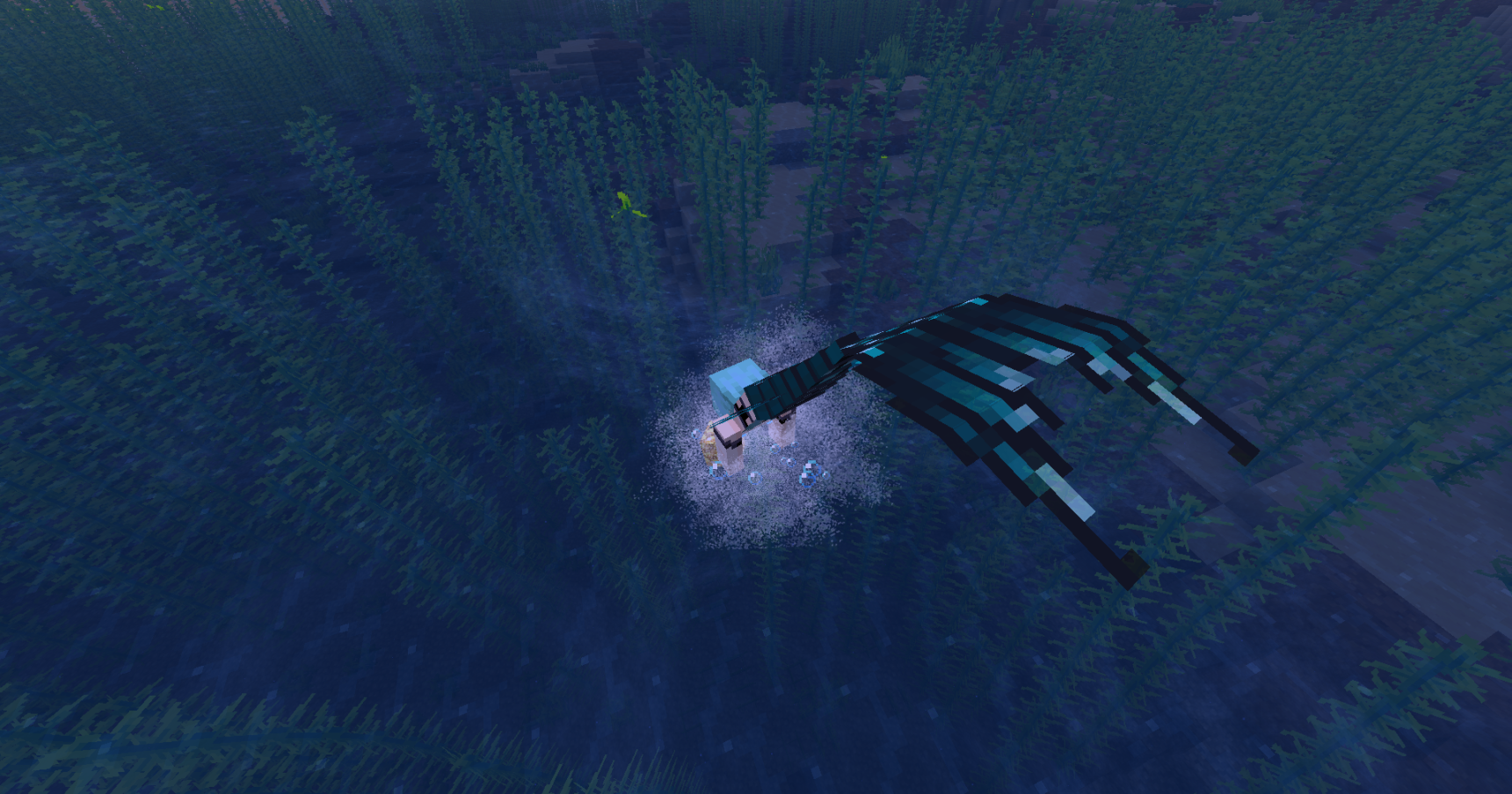 beta version of a diving animation