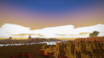 Sunset in Moon Shaders